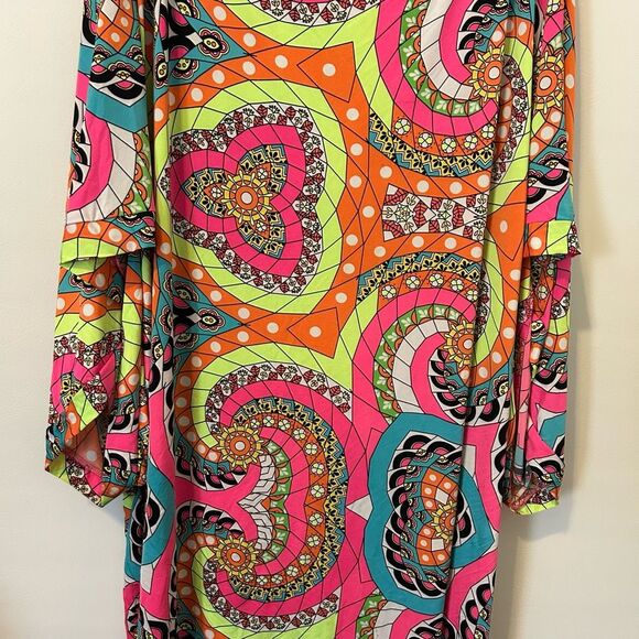 Lane Bryant Multicolor Swim Coverup - Picture 3 of 11